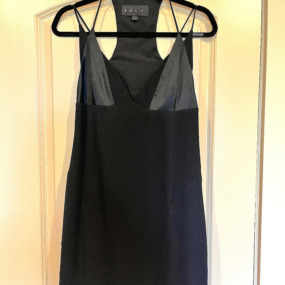 Nicole Miller Collection Black Evening Cocktail Party Dress